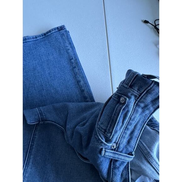 Madewell Luna Strech Wide Leg 30 Seaside Blue - Picture 2 of 6